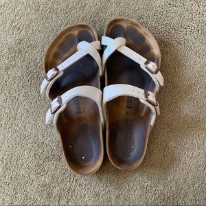 Birkenstock Mayari Birkoflor graceful pearl white